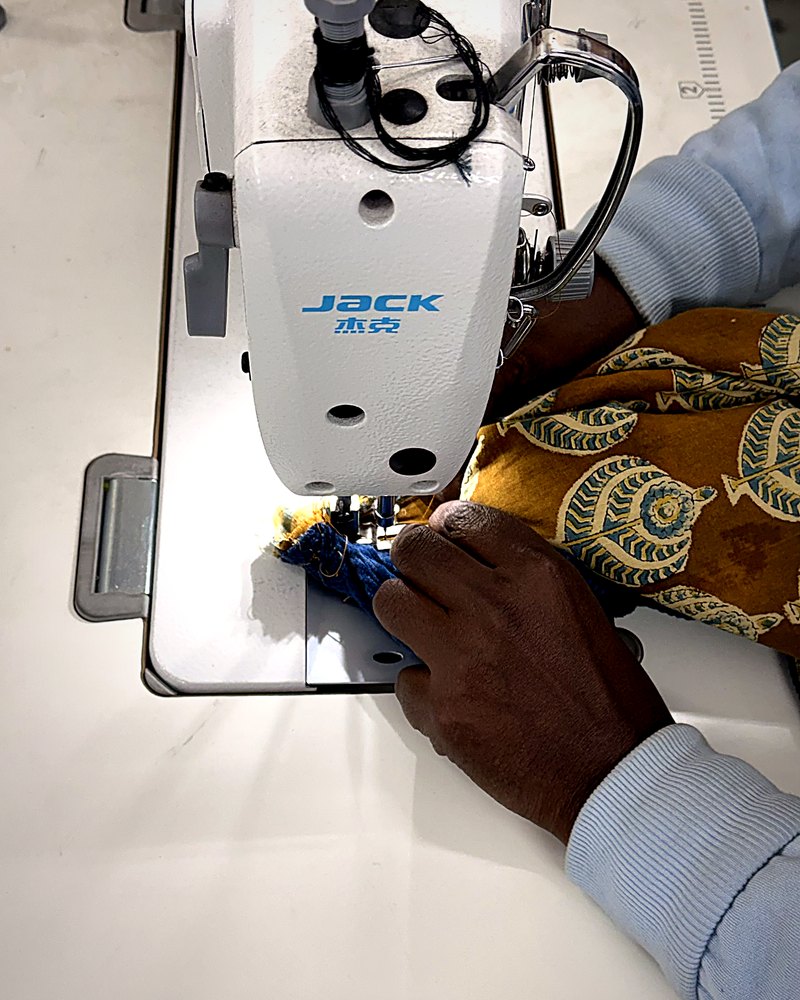 Stitching on a JACK machine
